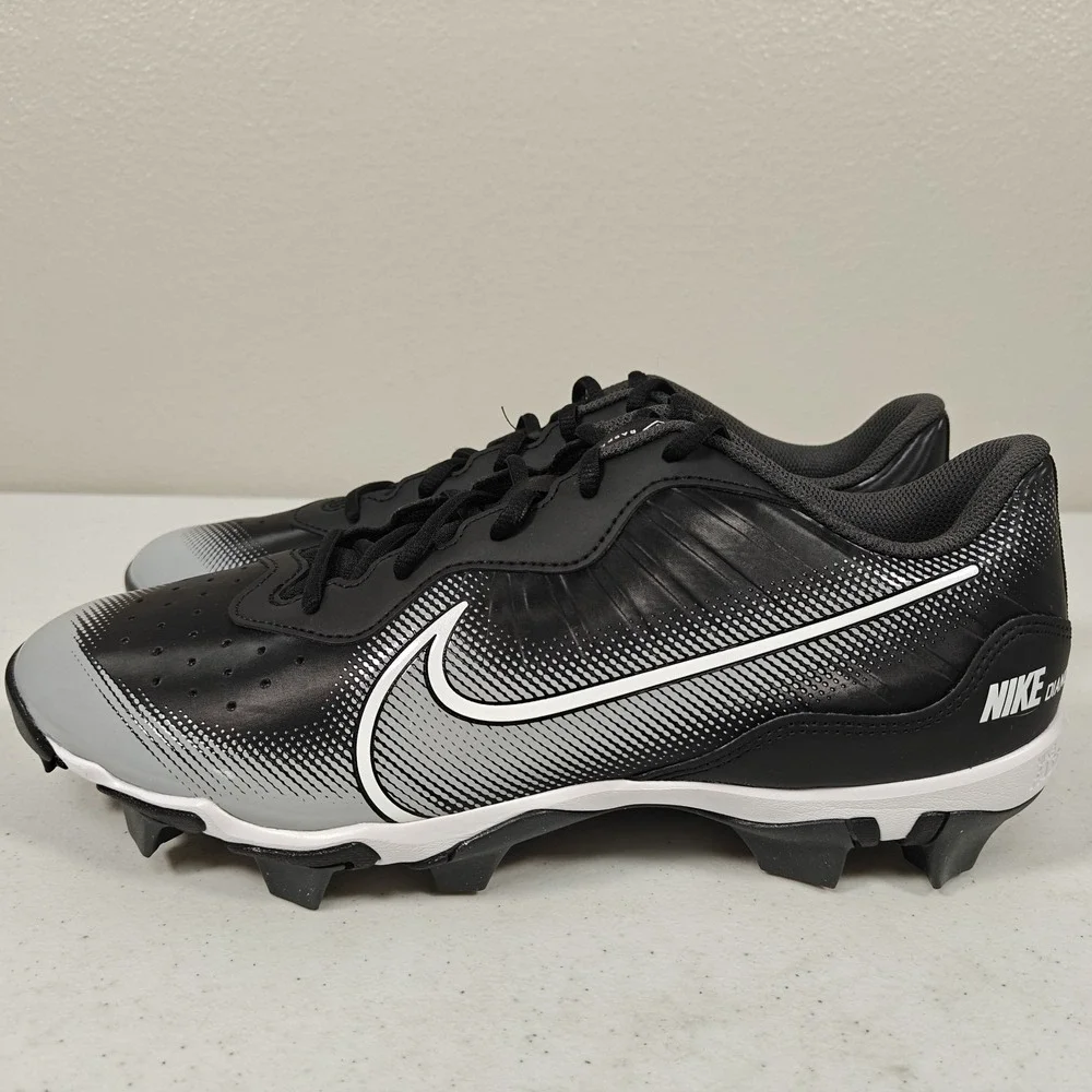 Nike Alpha Huarache Keystone 4 Baseball Cleats Men's 11 Black Grey DJ6524-011
